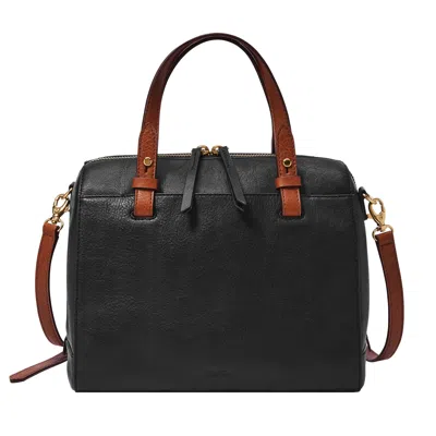 Fossil Women's Rachel Leather Satchel In Black