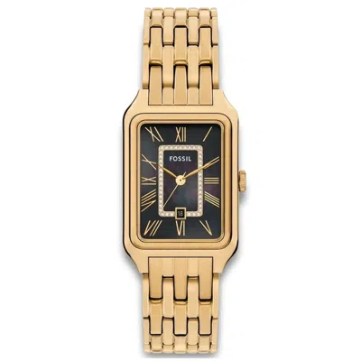 FOSSIL WOMEN'S RAQUEL BLACK DIAL WATCH
