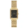 Fossil Women's Raquel Black Dial Watch In Gold