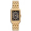 Fossil Women's Raquel Black Dial Watch In Gold