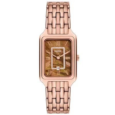 Fossil Women Raquel Watch In Pink