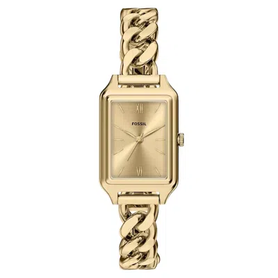 Fossil Women's Raquel Gold Dial Watch