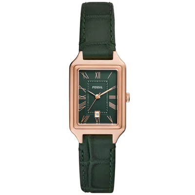 Fossil Women Raquel Watch In Green