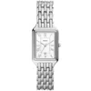 Fossil Women's Raquel Silver-tone Stainless Steel Bracelet Watch, 23mm In Silver