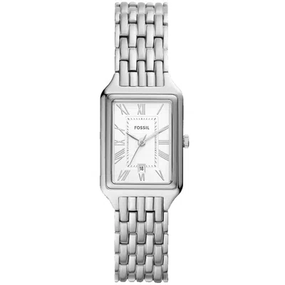 FOSSIL WOMEN'S RAQUEL SILVER DIAL WATCH