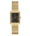 Fossil Women's Raquel Three-hand Date Gold-tone Stainless Steel Watch, 23mm In Gold