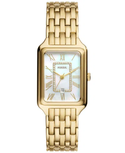 Fossil Women Raquel Watch In Gold-tone