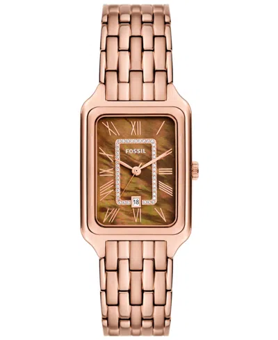 Fossil Women Raquel Watch In Pink