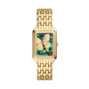 Fossil Women's Raquel Three-hand Date Stainless Steel Watch In Gold