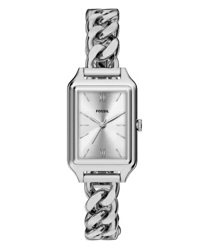 Fossil Women's Raquel Three-hand Stainless Steel Watch, 23mm In Gray