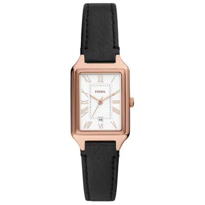 Fossil Women's Raquel White Dial Watch In Gold