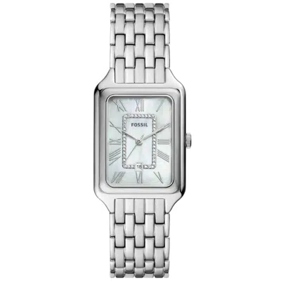 Fossil Women Raquel Watch In Silver-tone