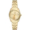Fossil Women's Scarlette Three-hand Date Gold-tone Stainless Steel Watch 32mm In Gold