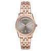Fossil Scarlette Fluted-bezel 34mm Watch In Gold
