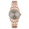 Fossil Scarlette Fluted-bezel 34mm Watch In Gold