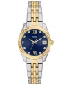 Fossil Scarlette Watch, 32mm In Gold