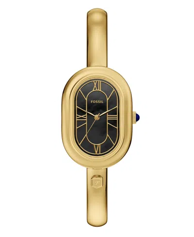 Fossil Sloan Watch, 25mm X 36mm In Gold