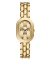 Fossil Women's Sloan Three-hand Gold-tone Stainless Steel Watch, 24mm In Gold Tone