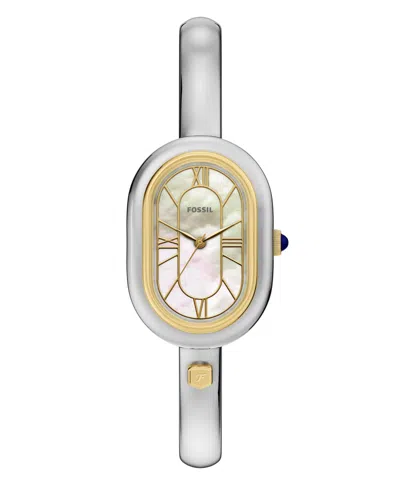 Fossil Sloan Watch, 25mm X 36mm In Silver