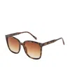 Fossil Women's Square Sunglasses In Brown