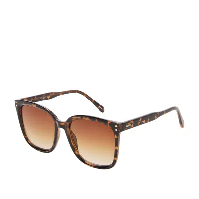 Fossil Women's Square Sunglasses In Brown