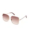 Fossil Women's Square Sunglasses In Pink