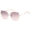 Fossil Women's 57mm Red Gold Sunglasses