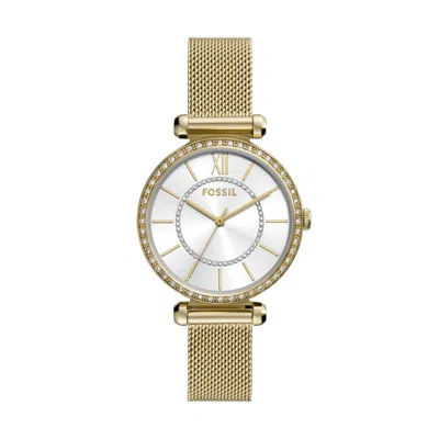 Fossil Women's Tillie Three-hand, Gold-tone Stainless Steel Watch