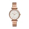 Fossil Women's Tillie Three-hand, Rose Gold-tone Stainless Steel Watch In Multi