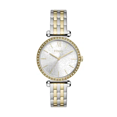 Fossil Women's Tillie Three-hand, Two-tone Stainless Steel Watch In Gold