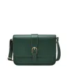 Fossil Women's Zoey Leather Large Flap Crossbody In Green