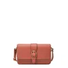 Fossil Women's Zoey Leather Small Flap Crossbody Bag In Pink