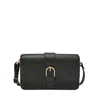 Fossil Women's Zoey Leather Small Flap Crossbody In Black