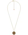 Fossil Written In The Stars Zodiac Pendant Necklace In Virgo
