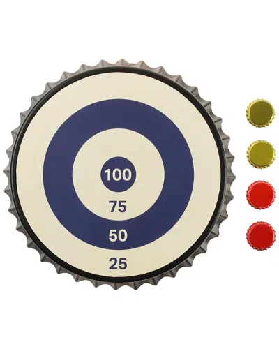 Foster & Rye Bullseye Magnetic Bottle Cap Target Game In Multi