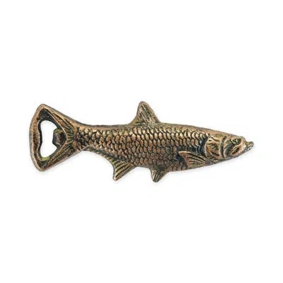 Foster & Rye Cast Iron Fish Bottle Opener In Brown
