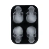 Foster & Rye Skull Ice Mold In Black