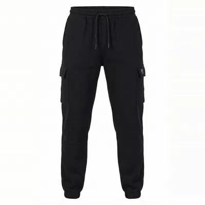 Foster Taylor Ft Mens Cargo Jog Leg-cuff - Black