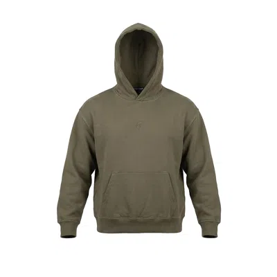 Foster Taylor Men's Green Oversized Hood - Khaki