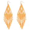 Fosterie Bellini Embera Earrings In Orange