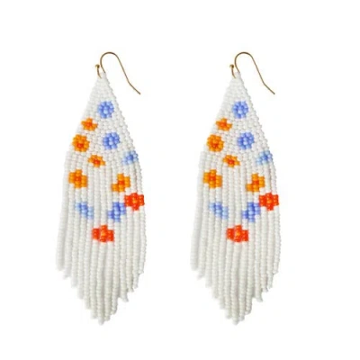 Fosterie Floral Earrings In Multi