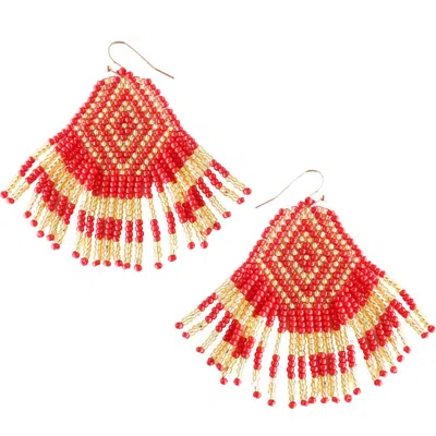 Fosterie Fuego Earring In Red