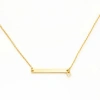 Fosterie Horizon Necklace In Gold