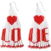 Fosterie Love Earrings In Red