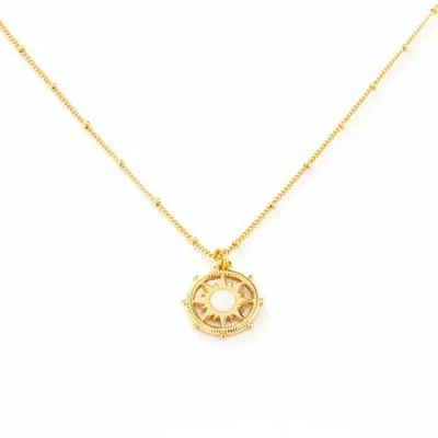 Fosterie Soleil Necklace In Gold
