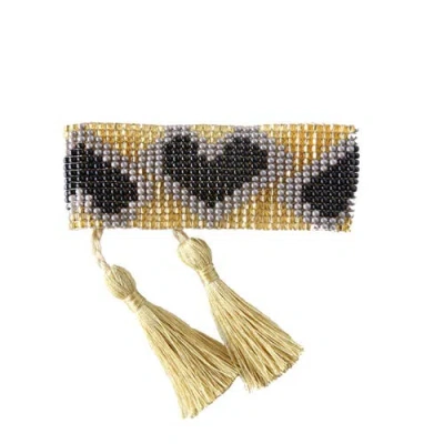 Fosterie Tassel Bracelet In Gold