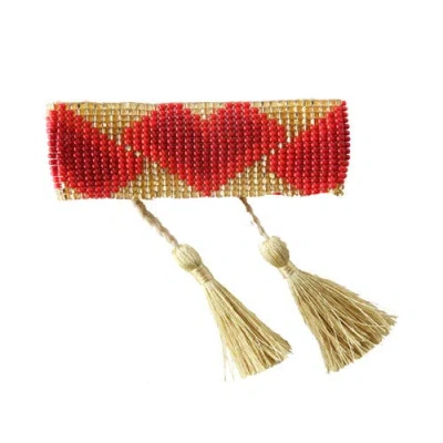 Fosterie Tassel Bracelet In Multi