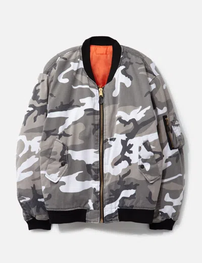 Fostex Garments Ma-1 Bomber Jacket In Multi