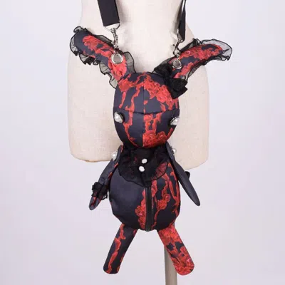 Pre-owned Fotus H.naoto Rabbit Backpack In Black