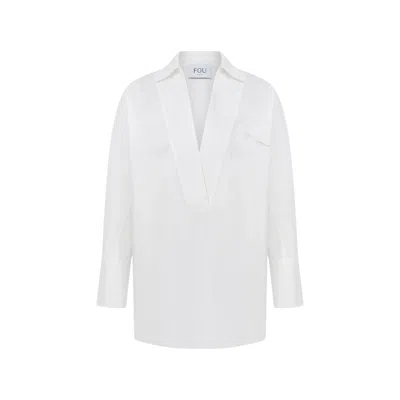 Fou Paris Women's White Carol Shirt